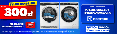 AGD - Electrolux-pralnictwo z KPE 300 1024- baner główny belka 396x116 - pralki, suszarki